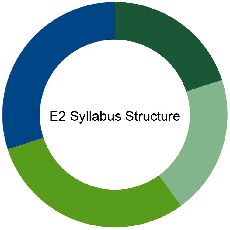 CIMA E2 Syllabus CIMA E2 Syllabus