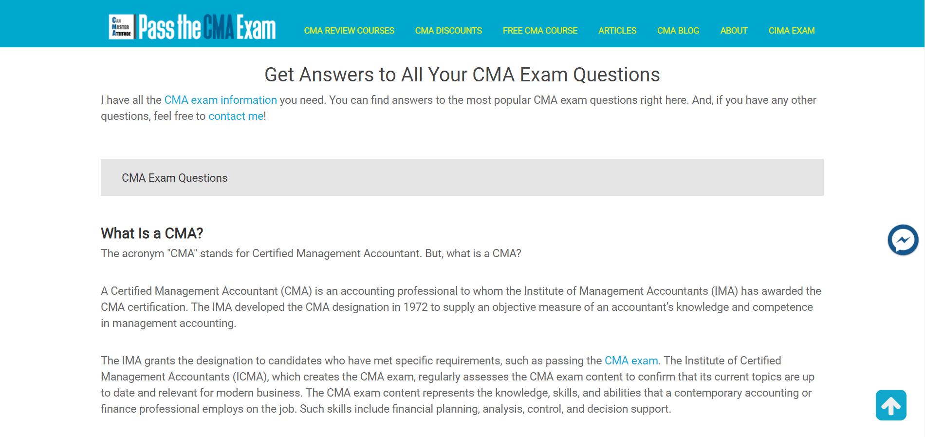 CIMA Mock Exams